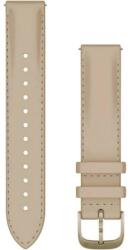 Garmin řemínek Quick Release 18 mm Light sand kůže, přezka cream gold 010-12932-60 - 22 mm + 5 ani garanție și cadou GRATUIT