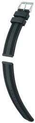 Hirsch Curea Hirsch Silverstone (NO QR) - negru - 20 mm - L - Standardní délka (doporučujeme) - 20 mm - Argint + 5 ani garanție și cadou GRATUIT (P74599)