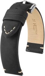 Hirsch Curea Hirsch Ranger - negru - 20 mm - L - Standardní délka (doporučujeme) - 20 mm - Argint + 5 ani garanție și cadou GRATUIT (P39760)