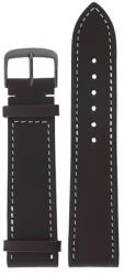 Junkers Curea din piele Junkers 22 mm - maro/cataramă gri + 5 ani garanție și cadou GRATUIT