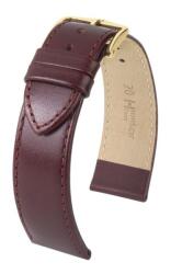 Hirsch Curea Hirsch Osiris - burgundy - 18 mm - L - Standardní délka (doporučujeme) - 16 mm - De aur + 5 ani garanție și cadou GRATUIT (P79917)