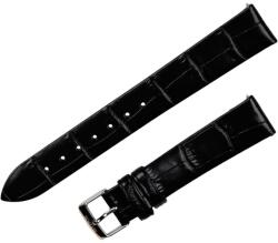 Aviator Curea din piele neagră Aviator pentru Douglas Moonflight V. 1.33. 0.252. 4 - cataramă lucioasă + 5 ani garanție și cadou GRATUIT