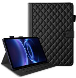  LATTICE Husă tip carte pentru Xiaomi Redmi Pad 2 9.7 / Redmi Pad 2 SE neagră