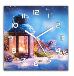 Coloray Üveg falióra 30x30 Karácsonyi lampion csendes (zsk-30x30-b-222875975)