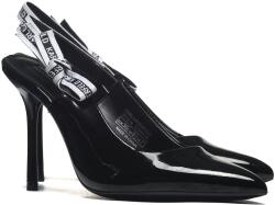 Karl Lagerfeld Bokacsizma Karl Lagerfeld Sarabande Ribbon Sling Fekete 38 Női