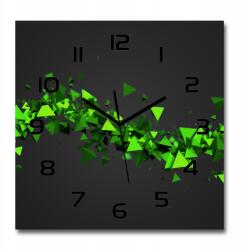 TULUP Modern üveg falióra Geometrikus hullám 60x60cm (pl_zsk_60x60_f_98200127)