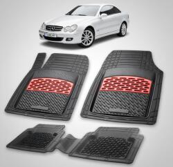 TeamCar Covorase Mercedes-Benz CLK-Class Compatibile S209 2002-2010 | Red (C98u7yDv5r239D4)