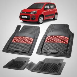 TeamCar Covorase Fiat Panda III Compatibile 2012-prezent | Red (APFFiatPandaIII338KS1)