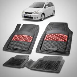 TeamCar Covorase Suzuki Liana 1 Compatibile Hatchback 2001-2007 | Red (SUZtGeHATCHBACK-4l2)