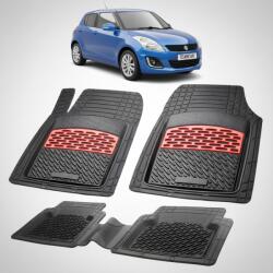 TeamCar Covorase Suzuki Swift 4 Compatibile Hatchback 2010-2017 | Red (SUZ77HATCHBACK)