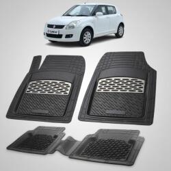 TeamCar® Covorase Suzuki Swift 3 Compatibile Hatchback 2004-2010 | Silver (SKUMIX0018)