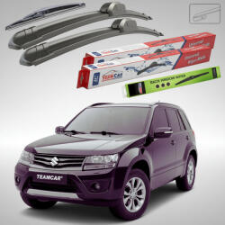 TeamCar Ștergătoare Suzuki Grand Vitara II JT 5 Uși 2012-2015 | Set Față și Spate Flat - TeamCar® (TC-GV2JT5U1215475475300F)