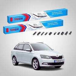 TeamCar Ștergătoare Skoda Fabia III Combi NJ5 2014-2022 | Set Față Flat - TeamCar® (TC-FABIAIIICOMBINJ56040FU)