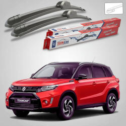 TeamCar Ștergătoare Suzuki Vitara LY Facelift 2024+ | Set Față Flat - TeamCar® (TC-SUZVTLYFL2600400F)