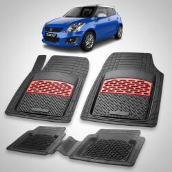 TeamCar Covorase Suzuki Swift 5 Compatibile Hatchback 2017-prezent | Red (SKUMIX0020kjh)