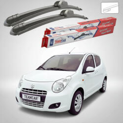 TeamCar Ștergătoare Suzuki Alto IV MF 2008-2014 | Set Față Flat - TeamCar® (TC-ALTOIVMF530350F)