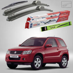 TeamCar Ștergătoare Suzuki Grand Vitara II JT 3 Uși 2008-2012 | Set Față și Spate Flat - TeamCar® (TC-GV2JT3U0812475475300F)