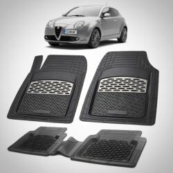 TeamCar Covorase Alfa Romeo MiTo Hatchback 3 Usi Facelift Compatibile 2013-2016 | Silver (S2TzLVIOWQ)