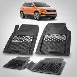 TeamCar® Covorase Skoda Karoq I Compatibile Facelift 2022-2026 | Silver (derqw6tgf193)