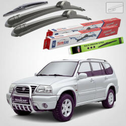 TeamCar Ștergătoare Suzuki Grand Vitara I XL-7 HT 1998-2005 | Set Față și Spate Flat - TeamCar® (TC-GV1HT475475380F)
