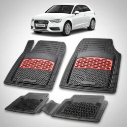 TeamCar Covorase Audi A3 8V Hatchback 3 Usi Compatibile 2012-2020 | Red (SKU-AUDIA38VHe6c24ytftd)