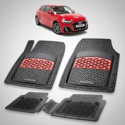 TeamCar® Covorase Audi A1 GB Hatchback 5 Usi Compatibile 2018-2025 | Red (SKU-AUDIA1GB5591ahg)