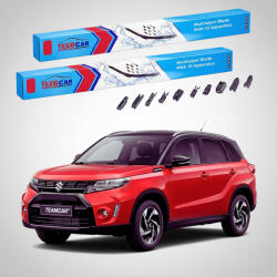 TeamCar Ștergătoare Suzuki Vitara LY Facelift 2024+ | Set Față Flat Premium - TeamCar® (TC-SUZVTLYFL2600400FP)