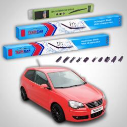 TeamCar Ștergătoare Volkswagen Polo 9N1/9N2 Hatchback (2001-2005) Flat | Set Complet - TeamCar® (TCVWPL8Q883W)