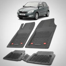 TeamCar Covorașe Skoda Fabia II Hatchback 2007-2014 | Black Edition - TeamCar® (SKO-II-HATCHBACK)