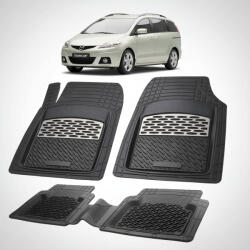 TeamCar Covorașe Mazda 5 CR Facelift Compatibile 2008-2010 | Silver Edition - TeamCar® (COVMAZDA5CRFLSIL)