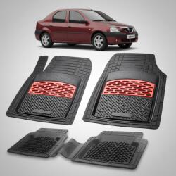TeamCar Covorașe Dacia Logan 2004-2008 Compatibile | Red Edition - TeamCar® (SK14S4ZloG4D78JH59)