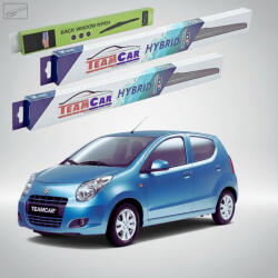 TeamCar Ștergătoare Suzuki Alto V GF 2009-2015 | Set Față și Spate Hibrid - TeamCar® (TC-ALTOVGF530340250H)
