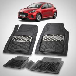 TeamCar® Covorase Mazda 2 Hybrid XP210 Facelift Hatchback 5 Usi Compatibile 2024-2026 |Silver (TCMZDAGdKWQ)