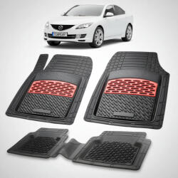 TeamCar® Covorașe Mazda 6 GH Hatchback 5 Uși 2008-2010 | Red Edition - TeamCar® (TCMAZDA6sGLFL2C)