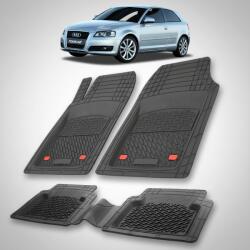 TeamCar® Covorase Audi A3 8P Hatchback 3 Usi Compatibile 2003-2013 | Black (SKU-AUDIA38PHATCHBACK3UȘI-fe78286f)
