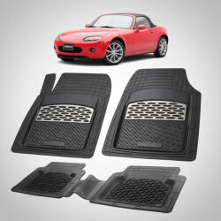 TeamCar Covorașe Mazda MX-5 NC Soft Top 2005-2008 | Silver Edition - TeamCar® (TCMAZDAMX5NDR1F)