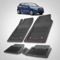 TeamCar Covorașe Dacia Sandero 2012-2016 Compatibile | Black Edition - TeamCar® (SK56yh6c66vJH5)