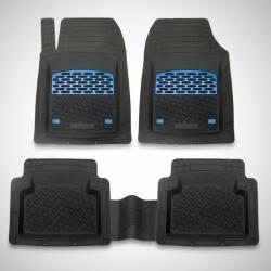 TeamCar® Covorase Auto Universale TEAMCAR® Safir - Set 5 Piese, Tava 3cm Blue (SetTeamCarUNVAPFblue765pcs)