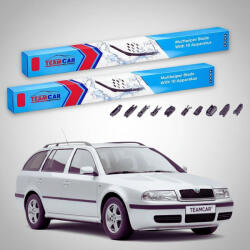 TeamCar Ștergătoare Skoda Octavia I Combi 1U5 1998-2010 | Set Față Flat - TeamCar® (TC-OCTAVIA-I-COMBI-1U5-530-480-FU)