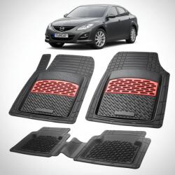 TeamCar Covorașe Mazda 6 GH Facelift Sedan 2010-2012 | Red Edition - TeamCar® (TCMAZxDA6GLFL2C)