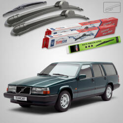 TeamCar Ștergătoare Volvo 940 1990-1998 | Set Față și Spate Flat - TeamCar® (TC-VOLVO940500500330F)