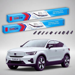 TeamCar Ștergătoare Volvo C40 Recharge 2021-prezent | Set Față Flat - TeamCar® (TC-VOLVOC40539PB16600500FU)