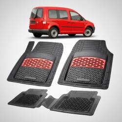 TeamCar® Covorase Tip Tavita Compatibile Volkswagen Caddy 2003-2010 , Red (SKh66fflvw65f8JH59)