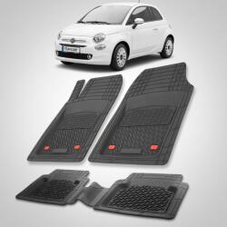 TeamCar Covorase Fiat 500 Hatchback Facelift Compatibile 2015-2024 | Black (FIATcm002q)