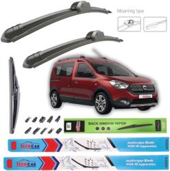 TeamCar Stergatoare Dacia Dokker MPV 2015 - 2018 - Set complet (TCfid76iA654)
