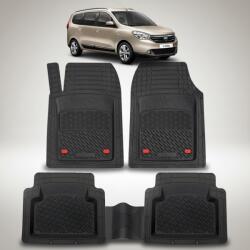 TeamCar Covorașe Dacia Lodgy Compatibile | Black Edition - TeamCar® (SKUS4Zlog6T8JH59)