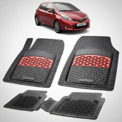 TeamCar® Covorase Toyota Yaris XP130 Hatchback Compatibile 2011-2014 | Red (SkuZToyQ3)