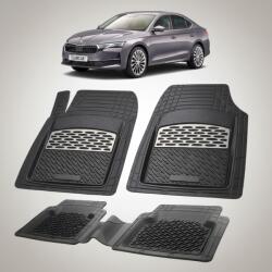 TeamCar Covorase Skoda Octavia IV Compatibile Liftback Facelift 2024-2026 | Silver (derqw6tgf198nvbfg)