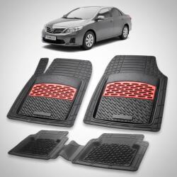 TeamCar® Covorase Toyota Corolla E150 Sedan Compatibile 2010-2013 | Red (SKUTxOYCOR4x3)