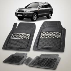 TeamCar Covorase Hyundai Santa Fe 2000-2006 | Cauciuc Tavita | Silver (HYUa7HGThyUa2015)